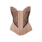 Lace Hourglass 25 Bone Shapewear Belly Contracting And Slimming Waistband Sports Fitness