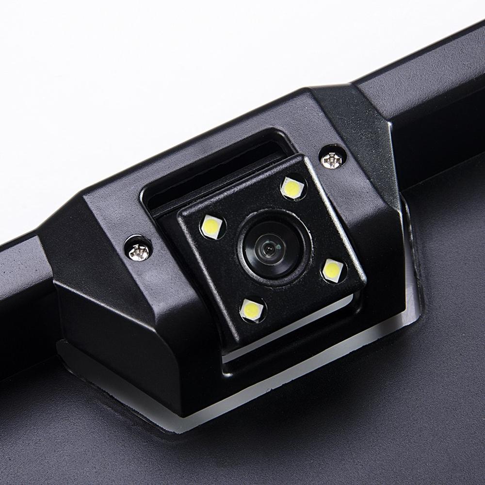 European license plate camera reversing night vision rear view