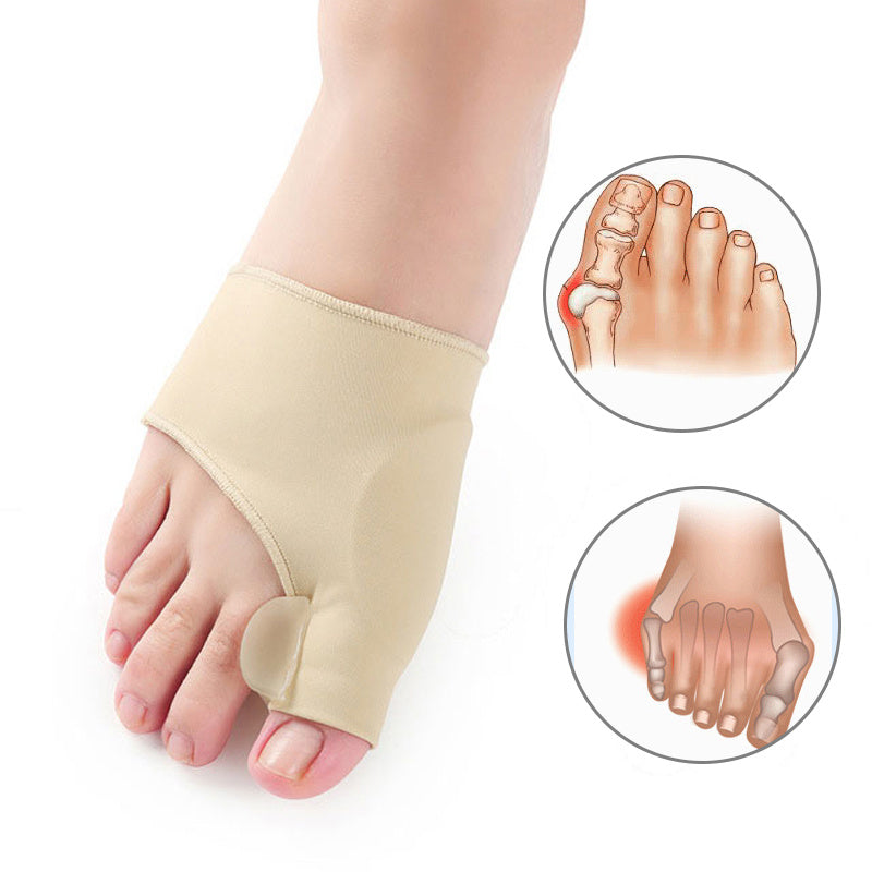 Big Toe Bunion Corrector Splint Straightener Valgus Pain Relief  Big Bone Orthopedic Bunion Correction Pedicure Socks Silicone Corrector Braces Toes Separator Feet Care Tool